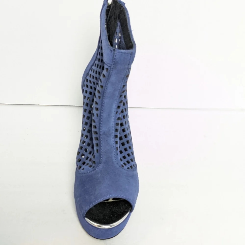 Colin Stuart suede heels